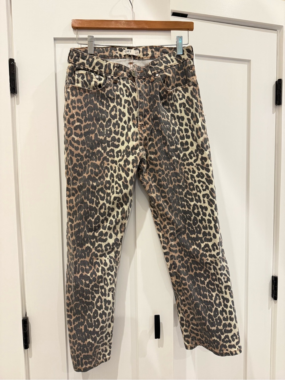 OATNYC- Leopard Print Women’s Jeans